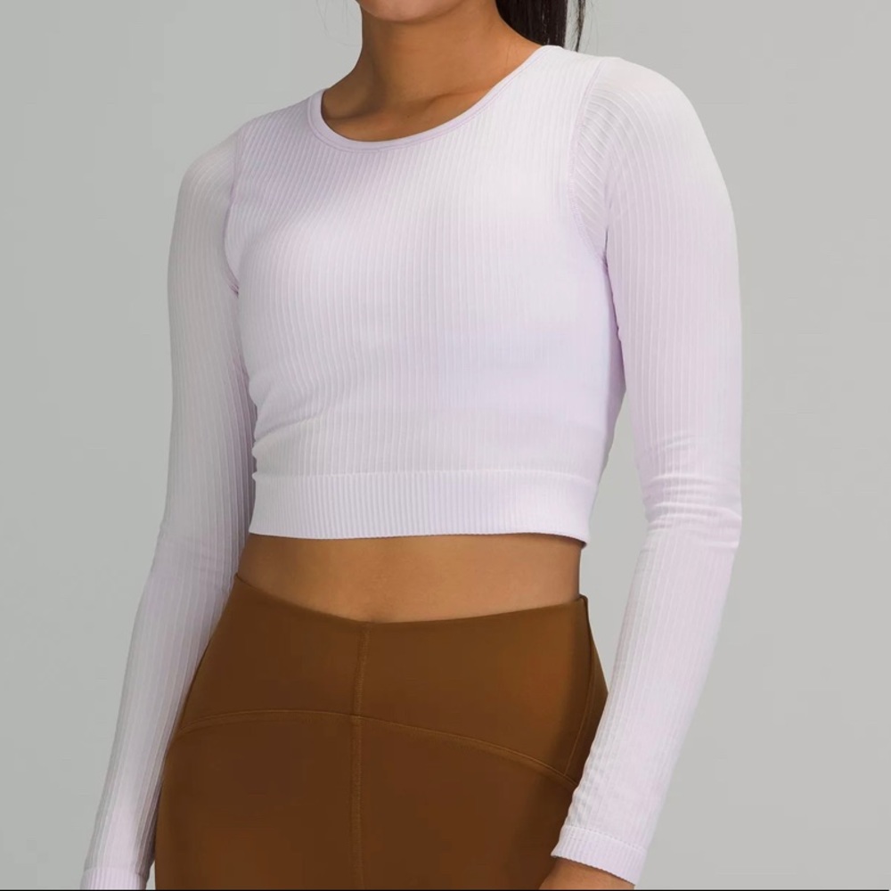 lululemon lavender dew ebb to street long sleeve!⚡️